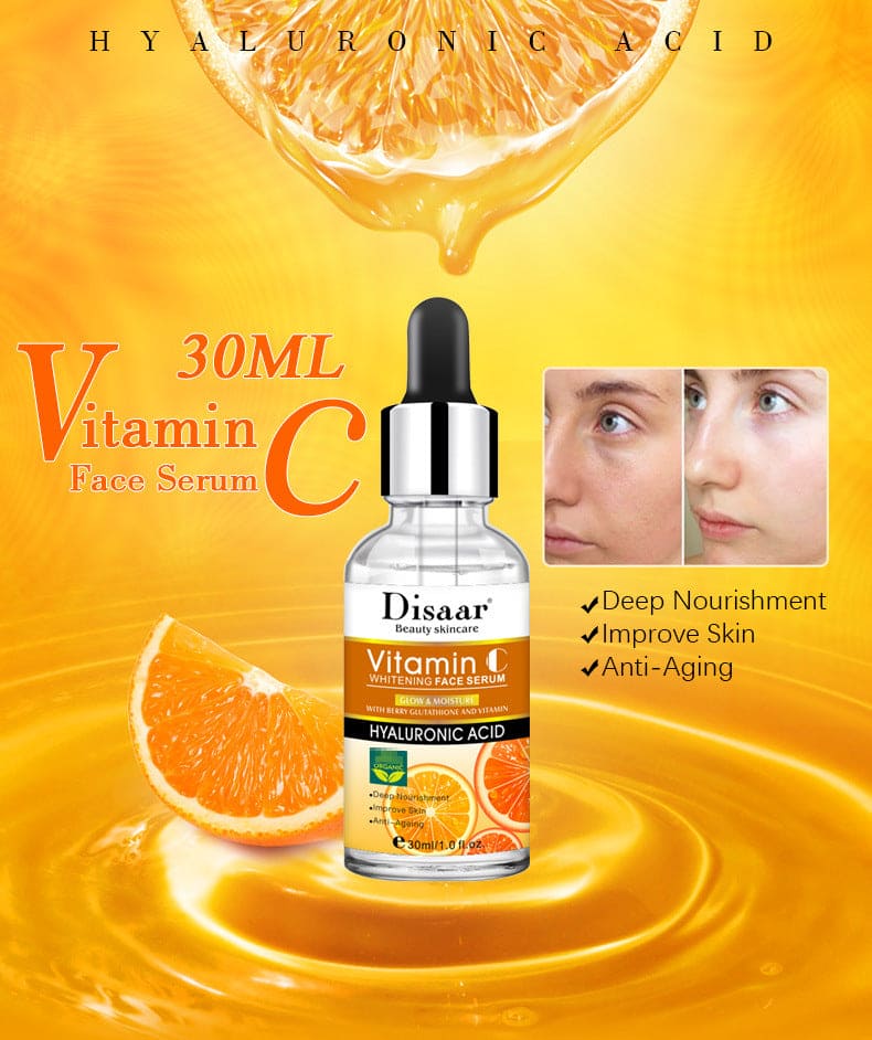 Hyaluronic Acid Vitamin C Face Serum Whitening-Beauty Product-Tept Markets