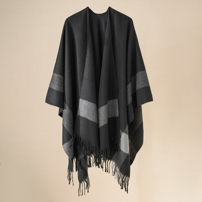 Shawl Cloak Robe Warm Fashion Autumn And Winter-Women Clothing-Tept Markets