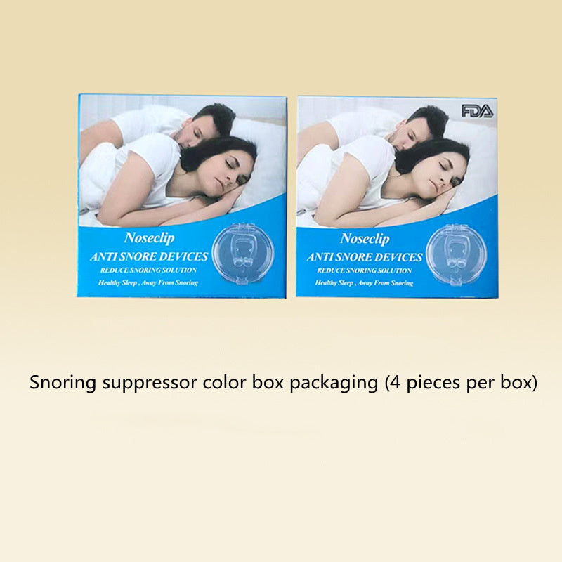 Silicone Magnetic Anti Snore Stop Snoring Nose Clip Sleep Tray Sleeping Aid Apnea Guard Night Device-Beauty Product-Tept Markets